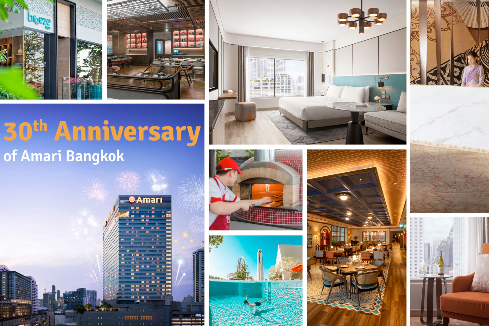 Amari Bangkok Commemorates 30 Years of Exceptional Hospitality and Green Leadership
